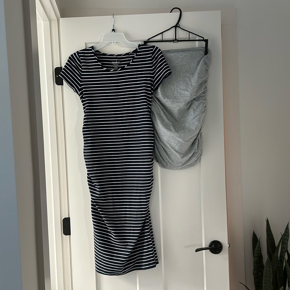 Maternity dress skirt bundle